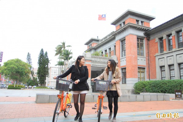 新竹市的微笑單車已有45站，1125輛，也新增文化局站，並恢復市府站，未來也會再新增十八尖山站，串聯人文與綠廊，可探索新竹市。（記者洪美秀攝）